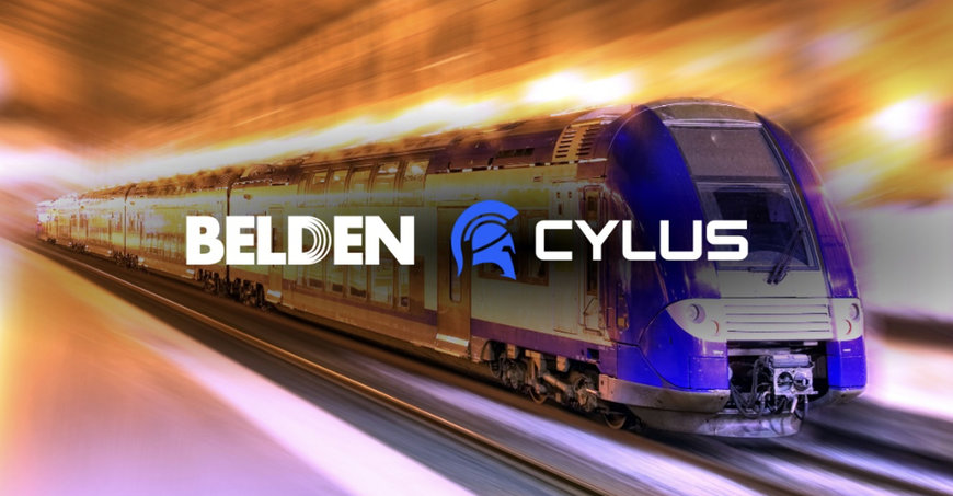 Belden and Cylus Partner to Offer Enhanced Cybersecurity Protection for Railway Rolling Stock and Signaling Systems